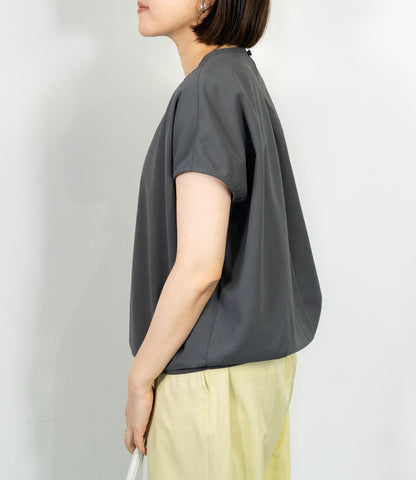 【10万人の正解シリーズ】コクーンシルエットボートネックカットソー