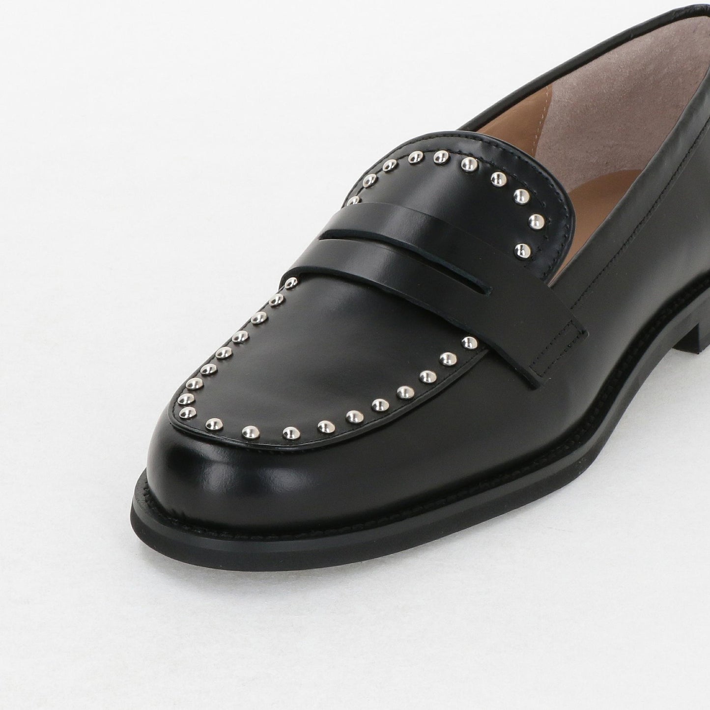 スタッズラインローファー フラット20↑