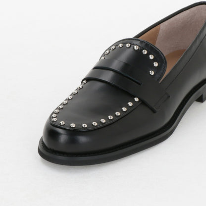 スタッズラインローファー フラット20↑