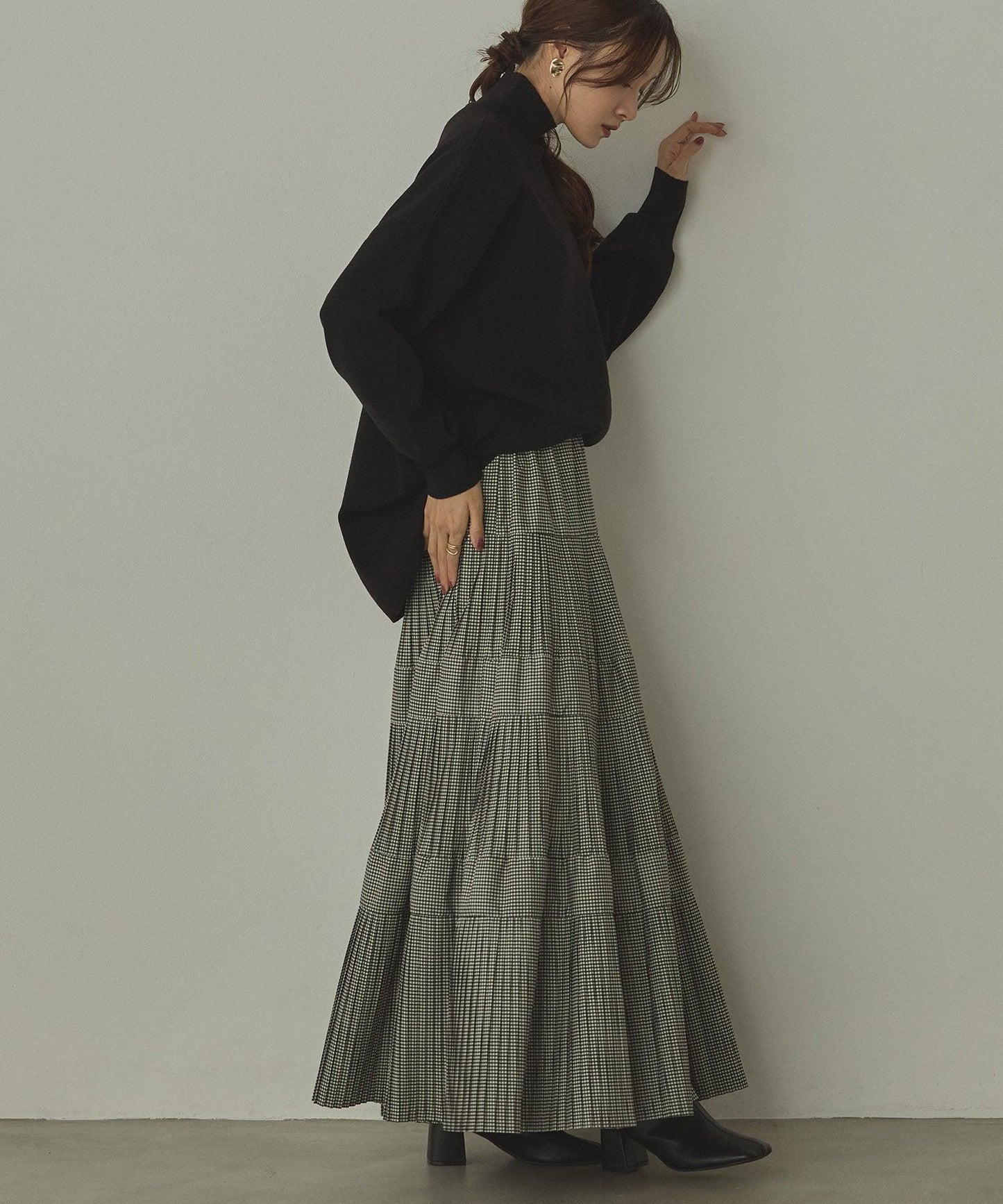 クラシカルティアードスカート