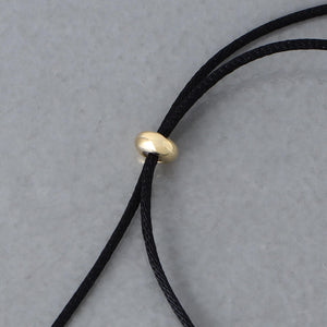 エッグシェイプコードネックレス