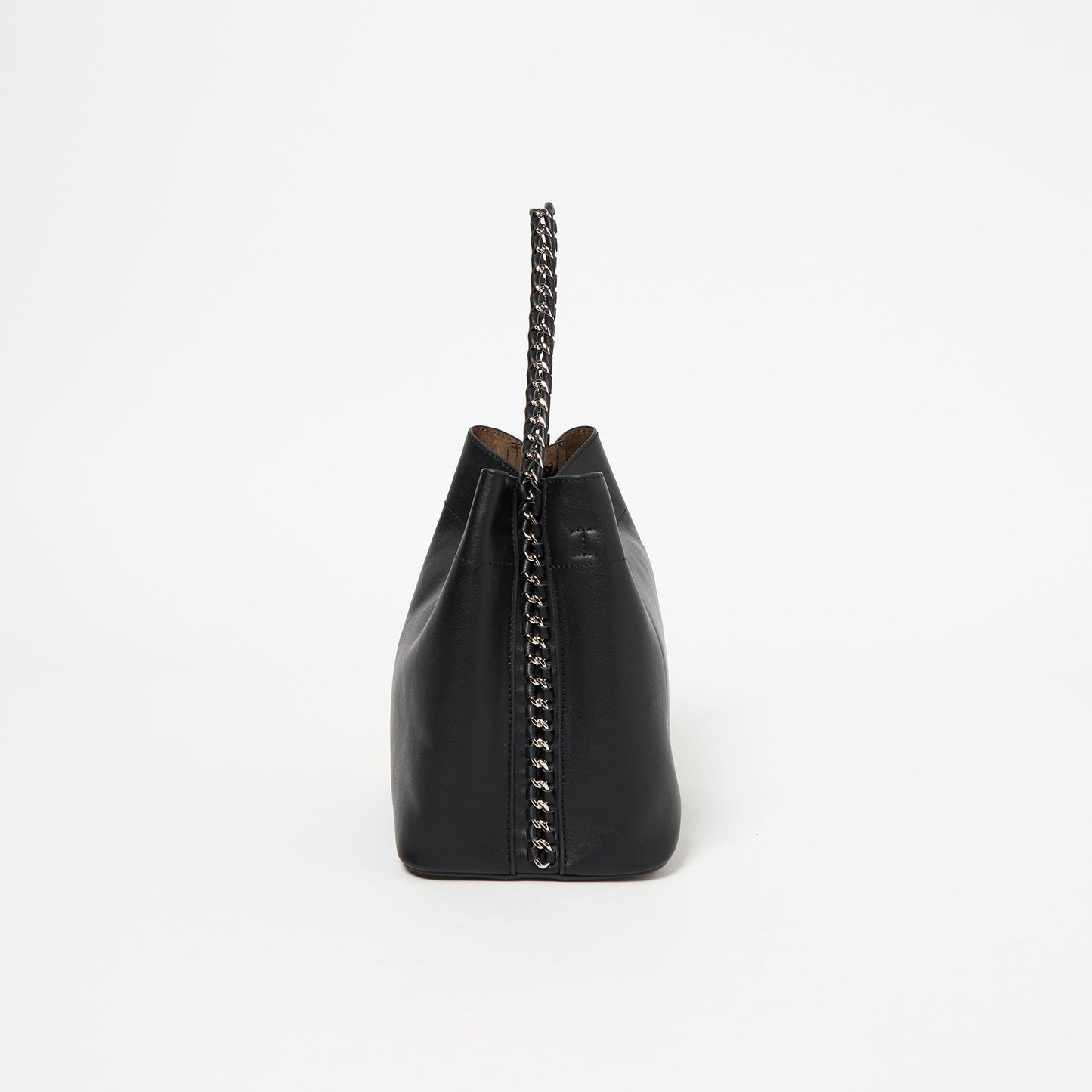 チェーンハンドル 2WAY スクエアバッグ ショルダーバッグ