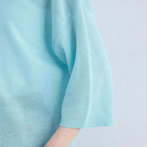 ラミー ルージー ニット プルオーバー -ウォッシャブル-