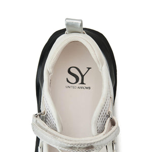 ＜SY＞レースアップベルクロ フラット50●↑