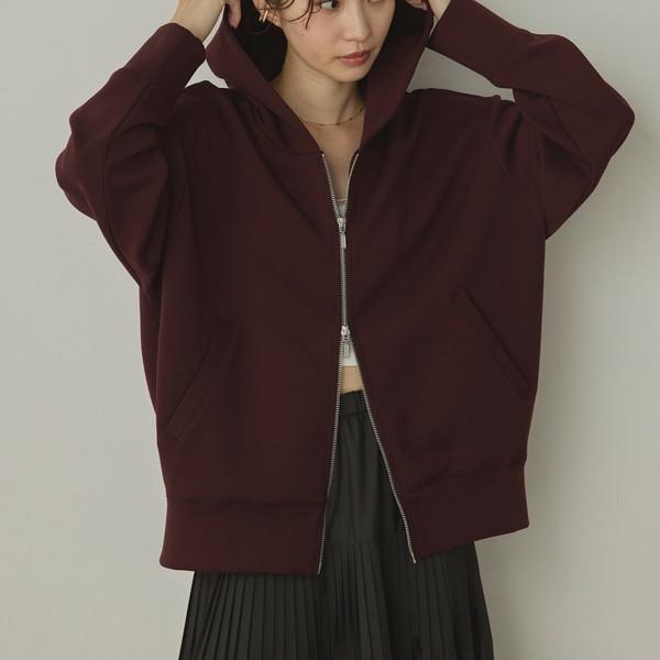 ダブルジップダンボールフーディ