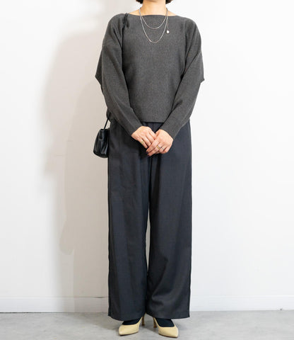 ベロアパイピングパンツ