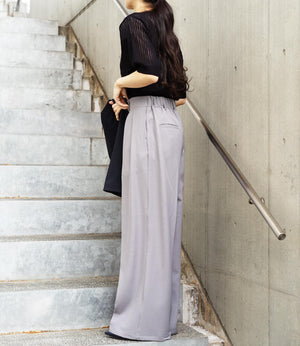 ストレッチツイルストレートスラックス