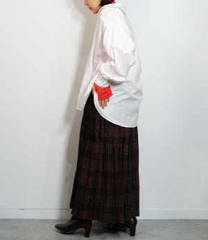 オックスコットンスキッパーシャツ