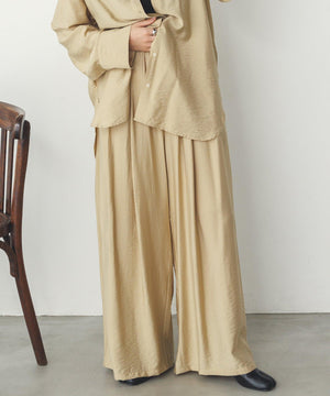 ビンテージクロスワイドルーズパンツ
