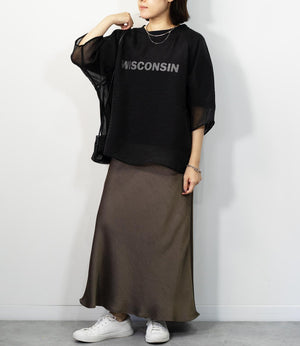 レイヤードロゴトップス