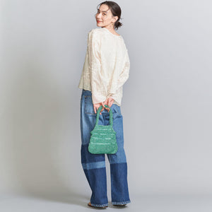 メタリックコード ミニ トートバッグ