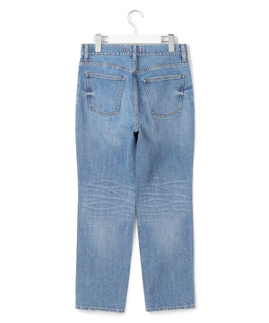 スリムストレート デニム パンツ