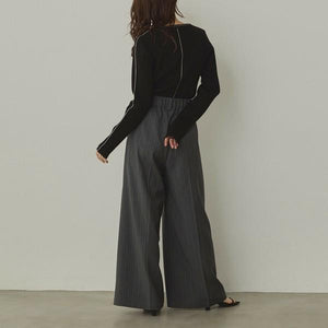 ルーズワイドスラックス