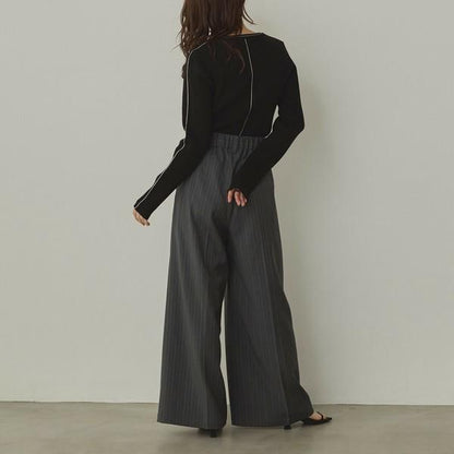 ルーズワイドスラックス