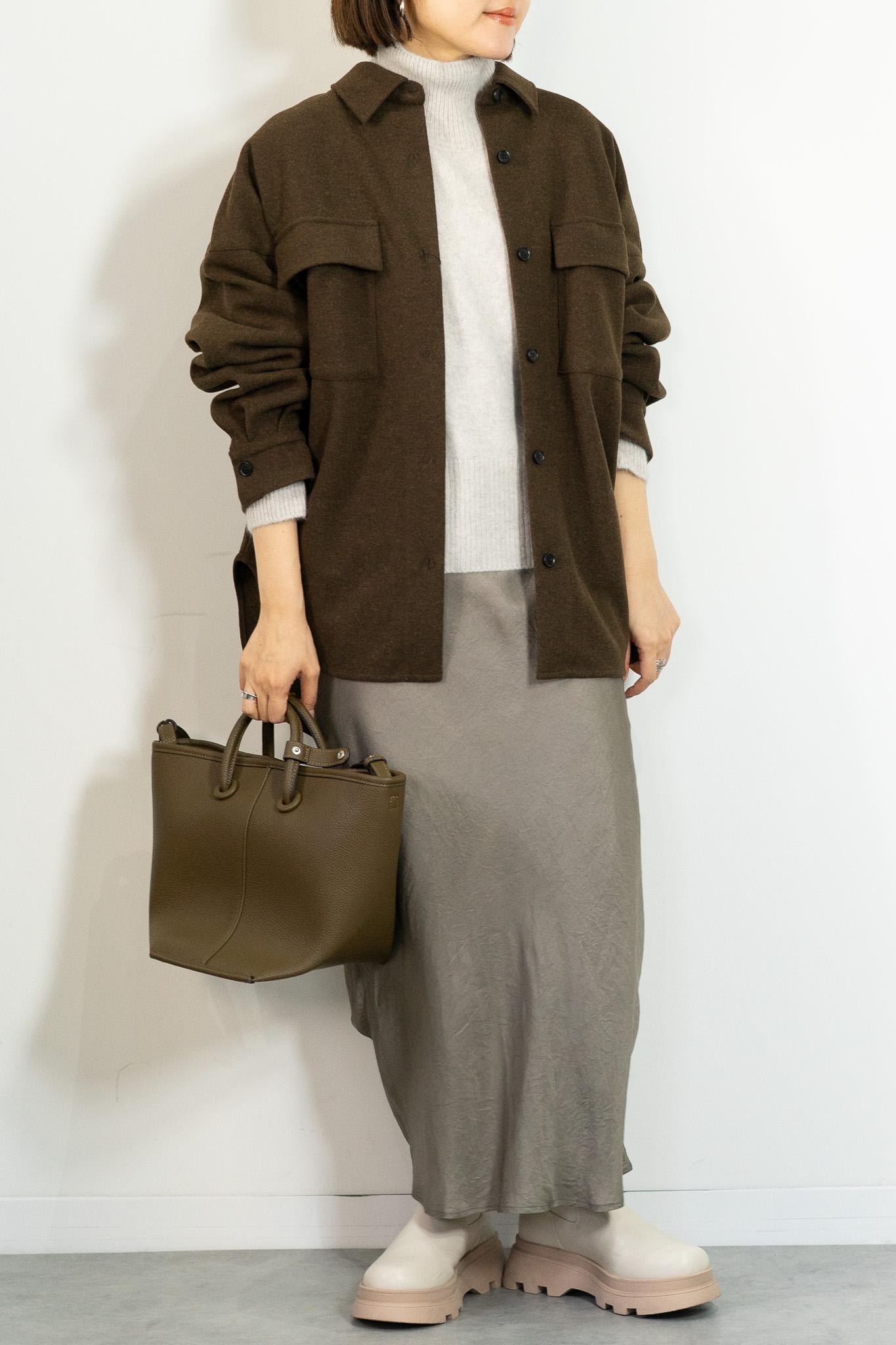 ウールライクCPOアウター