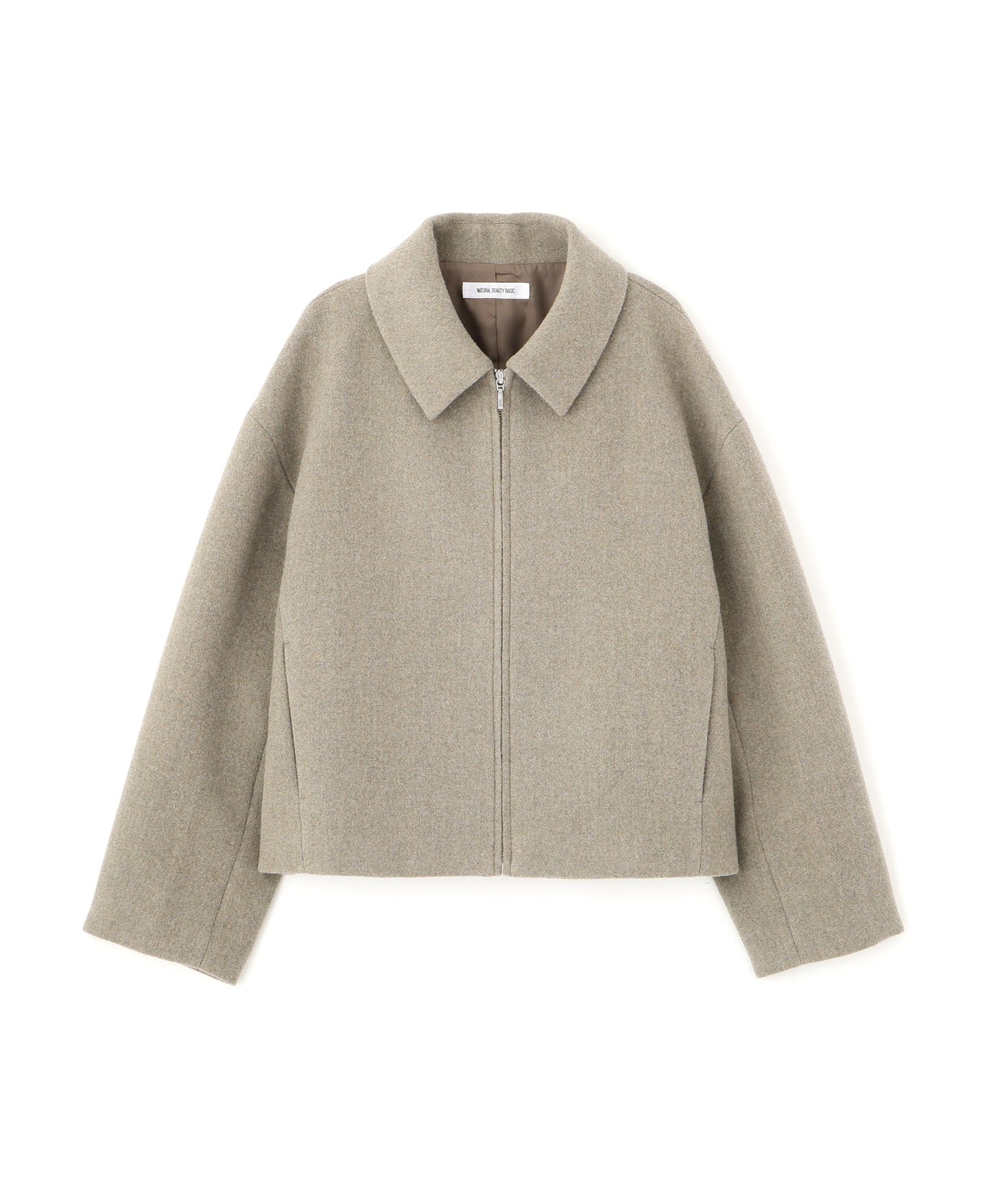 ＜朝比奈 彩さんコラボ＞ステンカラージップブルゾン