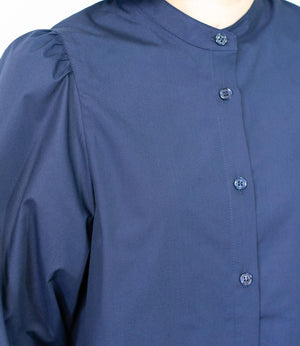 ギャザースリーブブラウス