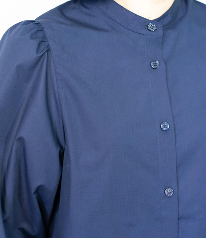 ギャザースリーブブラウス