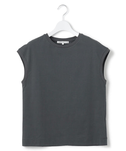 コンパクトヤーン フレンチスリーブ Tシャツ