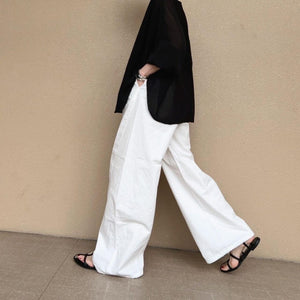 リネンざっくりニットケープ