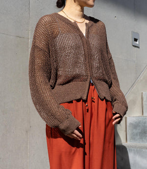 ダブルジップメッシュラメカーデブルゾン