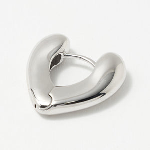 ハート フープ ピアス