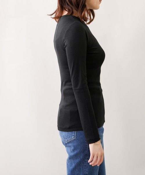 Ｔｅソフトミラノリブプルオーバー