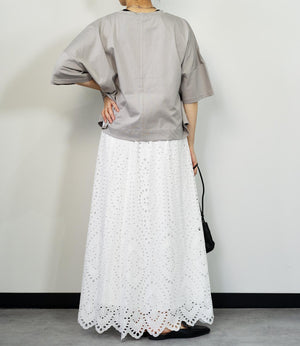 【接触冷感】ショートロゴTシャツ