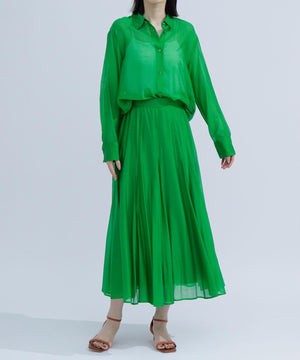 シャイニーシアーボイルスカート