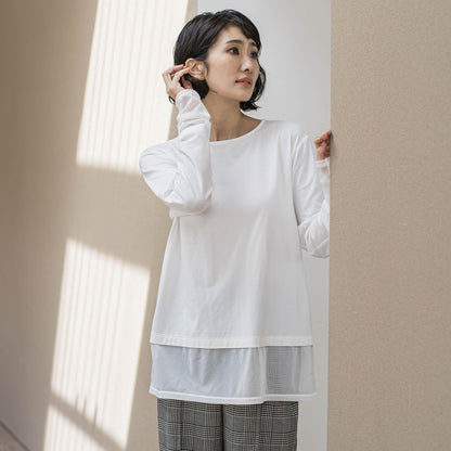 【WEB限定】”重ねるだけで格上げ”レイヤードインナー