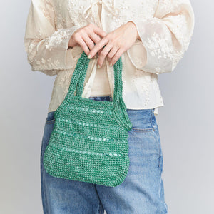 メタリックコード ミニ トートバッグ