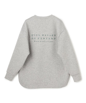 BEAUTY FORM JERSEY 刺繍ロゴ プルオーバー