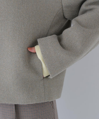 ＜朝比奈 彩さんコラボ＞ステンカラージップブルゾン