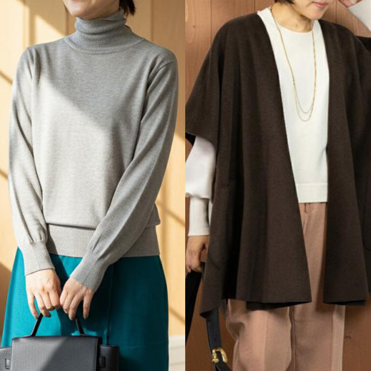 【M・Lサイズ③】スタイリストNanae監修！サイズを選べるニット＆ベスト特別セット