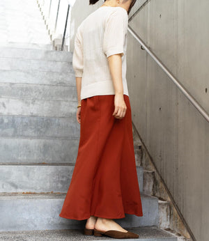 リネンライクマーメイドスカート