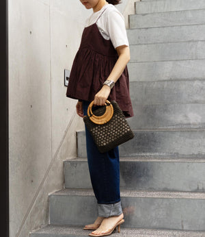 ピンタックキャミビスチェ