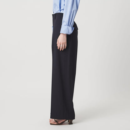 アセテートポリエステル ベイカーパンツ