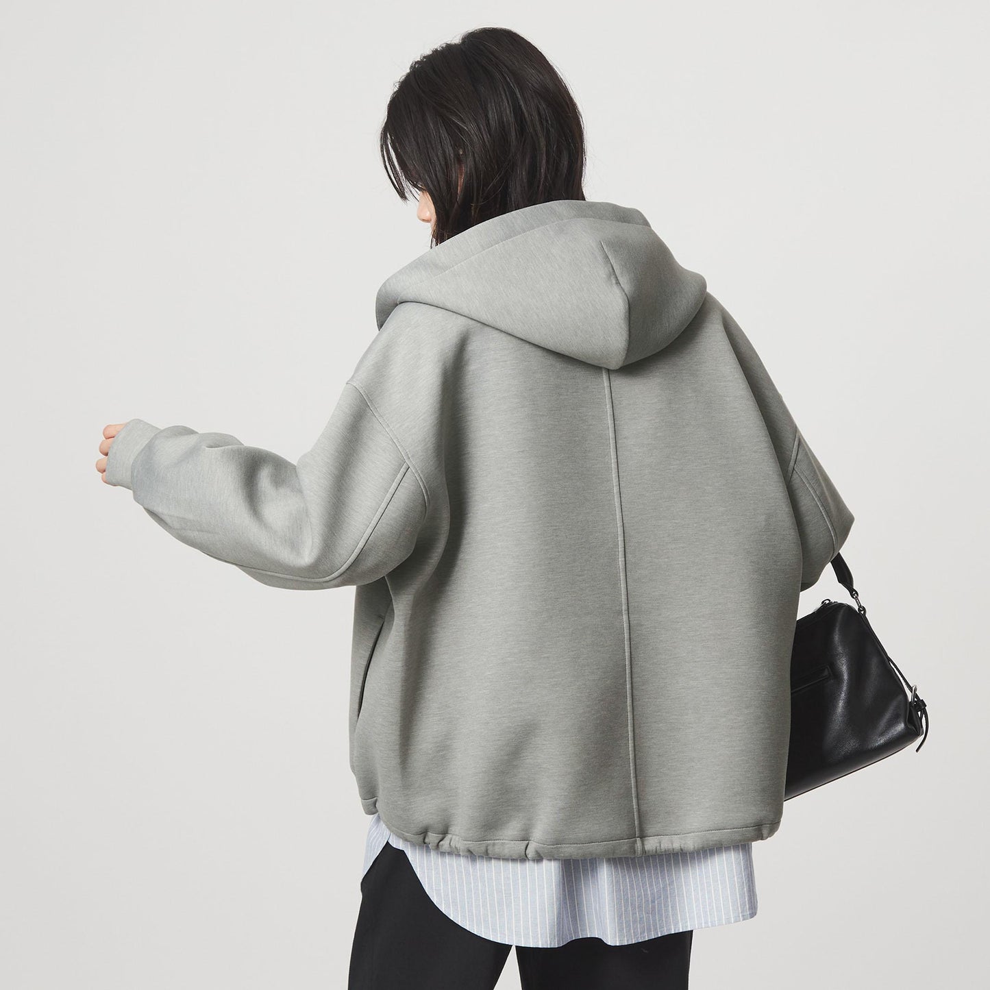 ［size SHORTあり］ダンボール ジップ フーディ