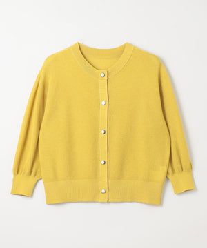 シアーニットショートカーディガン