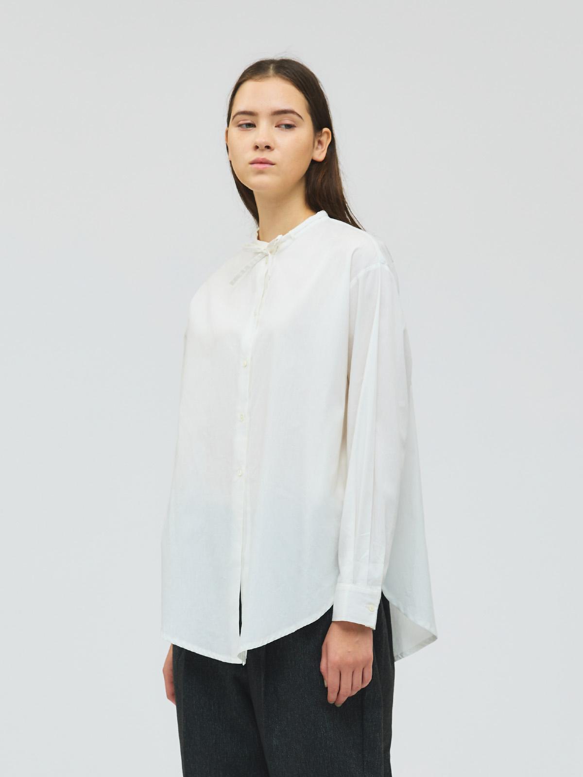 mizuiro ind リボンタイロングシャツ