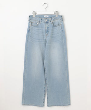 BASIC STRETCH DENIM ワイド ストレート デニム