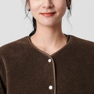 【WEB限定】ボア×フェイクムートン リバーシブルジャケット