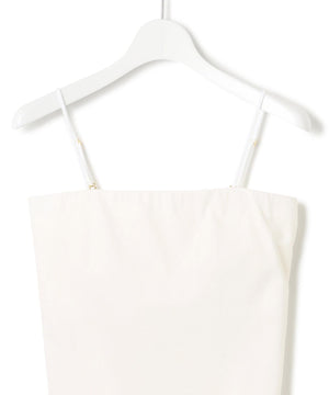 ベアトップ パッド付き キャミソール