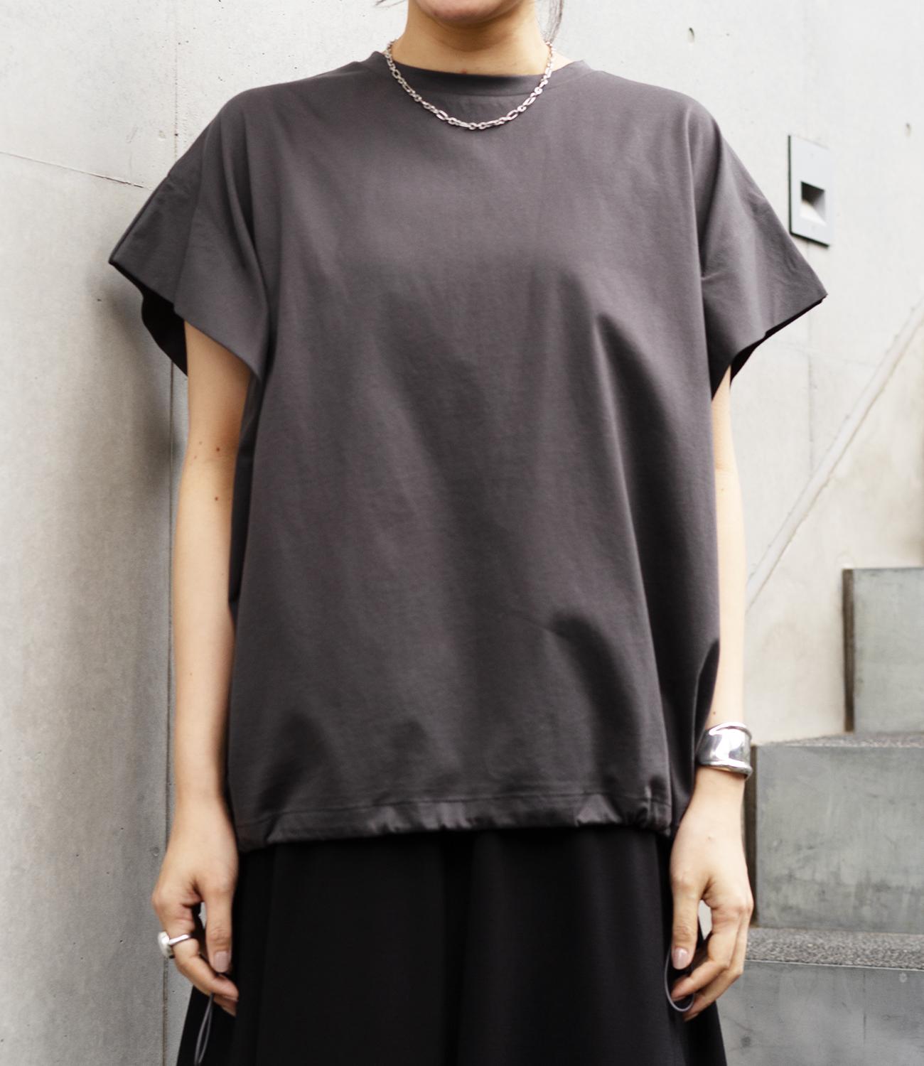 ドロストオーバーフレンチスリーブカットソー