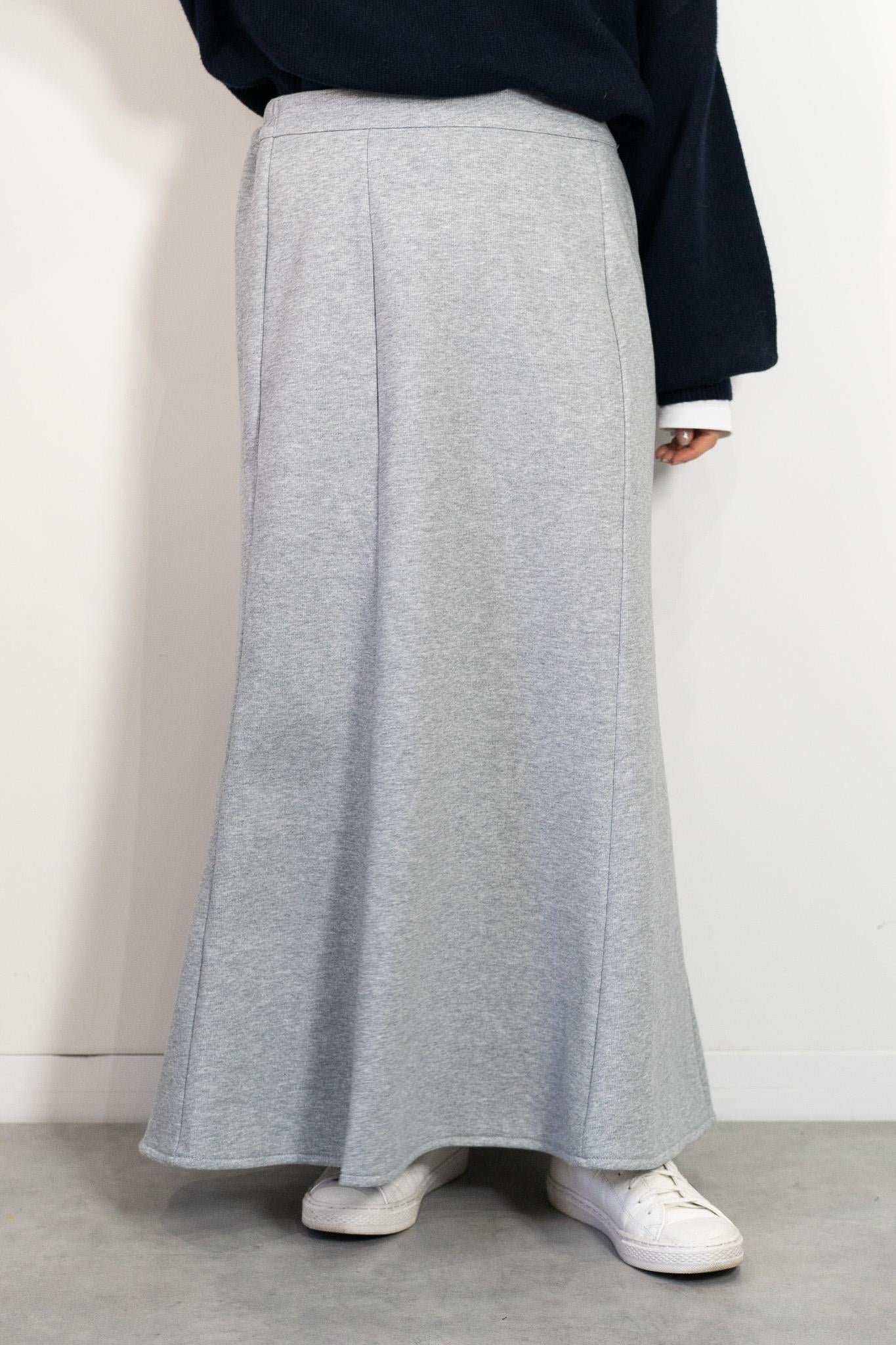 裏起毛マーメイドカットスカート