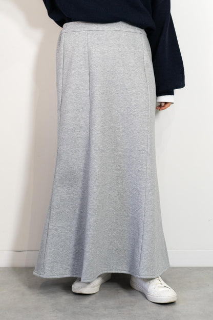 裏起毛マーメイドカットスカート