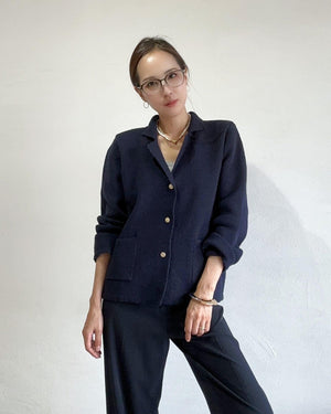 ニットジャケット