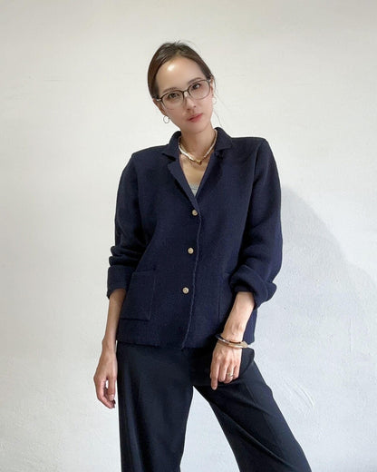 ニットジャケット