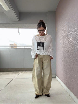 ピグメントワイドバレルデニム