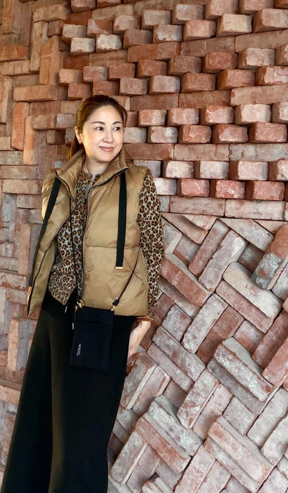 配色コードパディングベスト